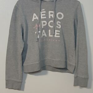 Aeropostale Gray Hoodie for Women